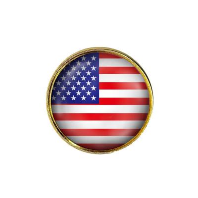 China Other Craft High Quality Wholesale Badges Metal Zinc Alloy Pins National Round Flag Lapel Pin For Souvenirs for sale