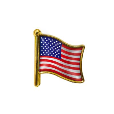 China Other Fashion Design All Country Flag Zinc Alloy Pin Badge Pin For Clothes | National Flag Pin | Dishin for sale