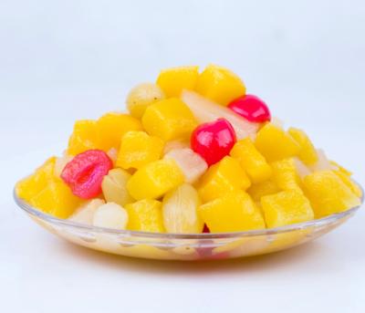 China Canned Fresh Canned Fruit Salad 3000g In Light Syrup For USA Market for sale