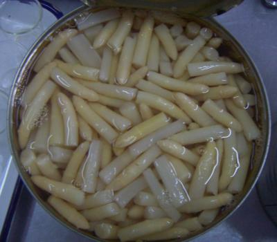 China 2950g canned canned white asparagus tips and cuts for sale for sale