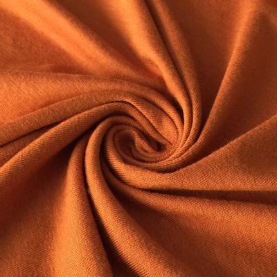 China Stretch Hot sell stretch single jersey fabric plain knitted textile telas for loungewear for sale