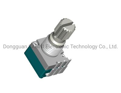 Chine L'axe vertical rotatoire en métal de potentiomètre de bâti de la carte PCB RV931AN0 a scellé à vendre