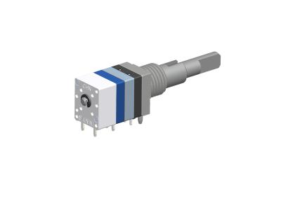 China Double Shaft Integrated Absolute Rotary Encoder Potentiometer With Rotary Switch zu verkaufen