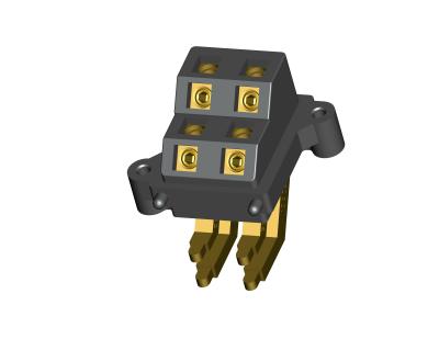 中国 BT04-001A PCB Mount Terminal Block 4 Position For Car Amplifier OEM 販売のため