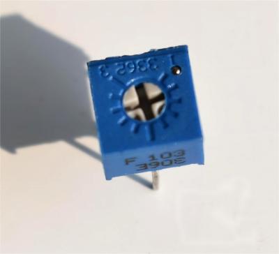 China Industriële de Potentiometer Enige Draai RI3362F van de Precisiesnoeischaar Te koop