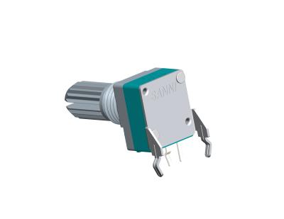 中国 Manufacturer Supplier 09mm Horizontal type rotary potentiometer with bracket for audio appliance 販売のため