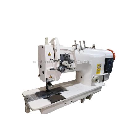 China Big Hook 3 Needle Lock Stitch Flat Layer Sewing Machine For Garment Jeans And Shoes New Product for sale