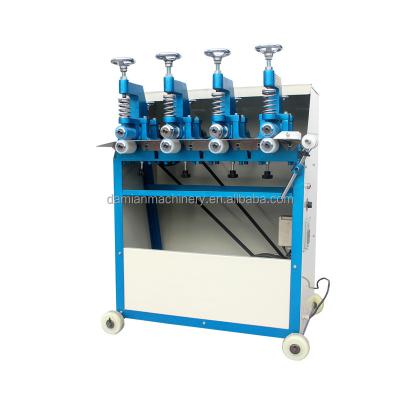 China Shoe Factory 4 Wheels Leather Belt Laminating Machine Leather Belt Making Machine for sale