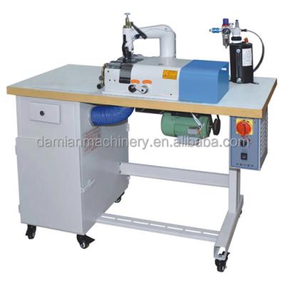 China Round Hot Melt Sheet Knife Hot Melts Sheet Adhesive Skiving Machine With Dust Collector for sale