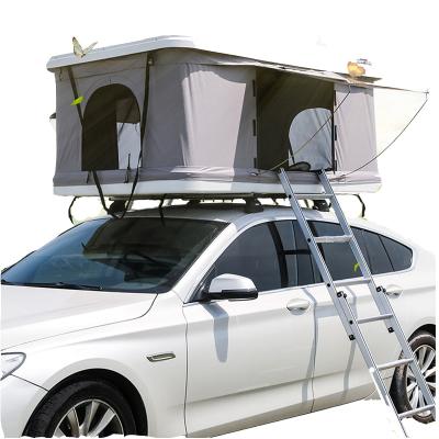 China Car Roof Hard Top Tent Camping SUV Shell Automatic Easy Setup Fiberglass ABS Top Tent for sale