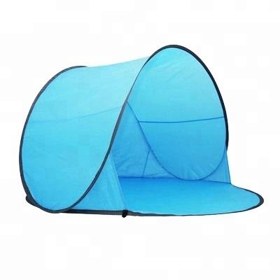 China Pop Up Pop Up Fiberglass Sun Shelter Instant Shelter Portable Outdoor Beach Tent with Carry Case and Stakes for sale