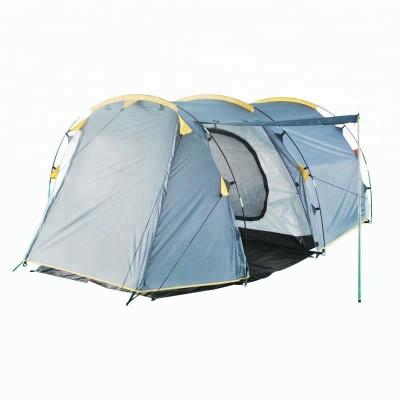 China UV Proof 3 - 4 Person Two Rooms One Hall Cabin Outdoor Camping Tent for sale