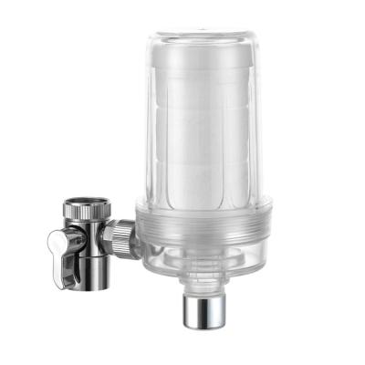 China Household water filter factory company upgraded universal pure alkaline water faucet supplement 720 degree splash faucet filter housing for sale