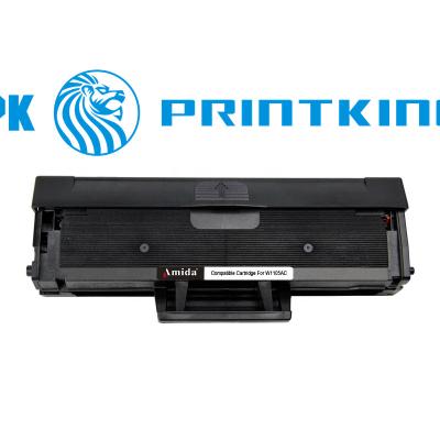 China COMPATIBLE Printking W1105A 105A toner cartridge compatible for laser MFP 135a printer W1105A for sale