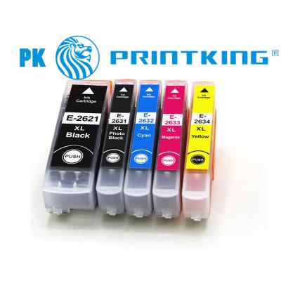 China THE PK COMPATIBLE PRINTKING INK CARTRIDGE/CARTUCHO DE TINTA T2601/T2611/T2612/T2613/T2614/T2621/T2631/T2632/T2633/T2634 COMPATIBLE for sale