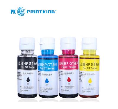 China COMPATIBLE PK PRINTKING Ink Dye Ink For Hp Deskjet GT 5810/5820 Dye Ink Bottle Ink GT Printing Series For GT51 GT52 for sale