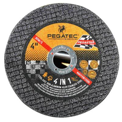 China Pegastar 105x1x16mm Die Cut Wheels Dremel 420 Rotary Tool Metal Working 20 Flask Premium china made 105x1x16MM for sale