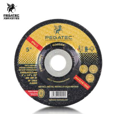 China PEGATEC Grinding Wheel Steel Steel Discs 125x6x22mm for sale