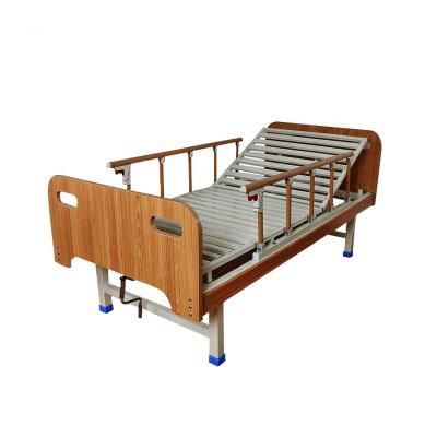 China Multifunctional Bed Icu 3 Latest Designs Hospital Bed Treatment Table Metal Cranks Manual Hospital Beds Prices for sale