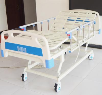 China ICU Hospital Bed Hospital Bed With CPR Function Triple Function Electric Medical Hospital Bed for sale