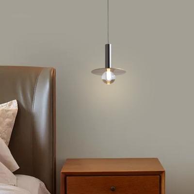 China Zhongshan Lighting Wholesale Acrylic Eye Shield Simple Dimming Simple Hanging Lamp Shade Lamp Infinite For Bedside for sale