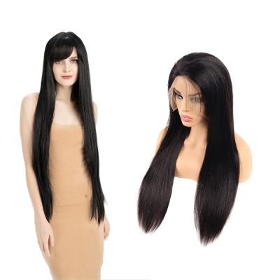 China Body Wave 13*4 4*4 Lace Front Wig 100% Transparent Virgin Hair Hd Straight Lace Closure Lace Front Wigs With Baby Hair And Pre Plucked for sale