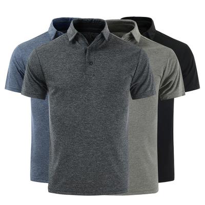 China Anti-Wrinkle OEM Fashion Golf Polo T-shirt Cotton Breathable 100% Polo Shirts Custom Logo Shirts for sale