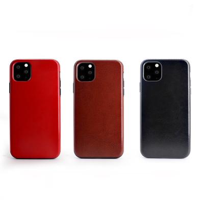 China 2020 PU Leather Phone Case Shockproof Cell Phone Accessories Phone Case For iPhone X xs xs max back cover for sale