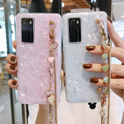 China Phone Case Marble Back Cover Strap Shockproof Cross - Body Phone Case With Strap For Max 12 Pro Phone Case for sale