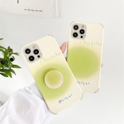 China Dropshipping New Anti-fall Phone Cases Girl Gradient Color Phone Case Shockproof Stand For Vivo iPhone y70s for sale