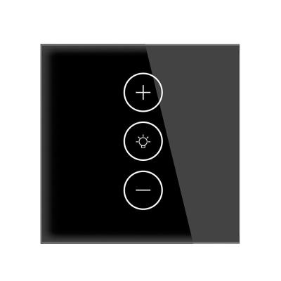 China G-Tech Touch Screen Light Wall Switch Plus WIFI Rheostat Switch Wall Touch Smart Light Led Smart Switch Dimming EU Compatible 220V Alexa Google Home Switch for sale