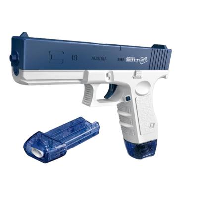 China High Pressure Electronic Toy Glock Gun Automatic Electric Water Gun Squirt Carryover Toys Largest Capacity Water Blaster Summer Gun Toys strong for sale