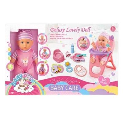 China Mini Fashion 2023 9 Inch Lifelike Baby - Doll Girl Playset Dining Chair Mini Doll Accessories Dolls Toys for sale