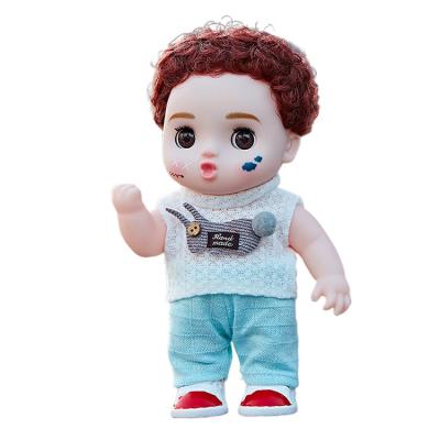 China 2023 Educational New Education Toy In Gift Box BJD Doll With 3D Eyes 23cm Dolls For Children for sale