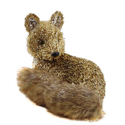 China Handmade High Quality Home Holiday Craft Decorated Fox for sale