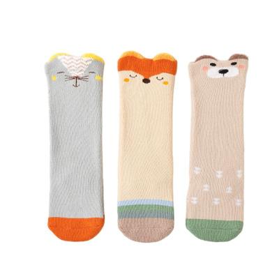 China Breathable Stockings Baby Autumn and Winter Baby Warm Newborn Socks Fuzzy Socks Wholesale for sale