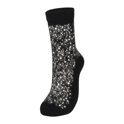 China Wholesale High Quality QUICK DRY Socksew Warm Glow in the Dark Dress Sport Personality 100% Cotton Ins Socks Reflective Socks for sale