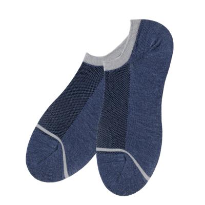 China High Quality Navy Blue Summer Mens QUICK DRY Low Cut Squishy Socks for sale