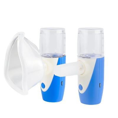 China For Home Use NR0002 Lung Treatment Nebulizer Diffuser Mute Mini Portable Inhaler USB Mesh Nebulizer Machine for sale