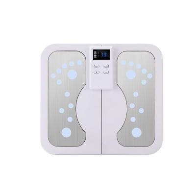 China 2021 Foldable EMS Trainer Vivanstar MT5206 Vibration 50Gears Body EMS Foot Massager Pad for sale