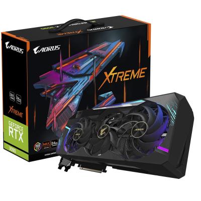 China Nvidia Geforce Gddr 6 Computer 256bit Graphics Card AORUS RTX3090 XTREME WATERFORCE 24G Gaming OC Rtx 3090 for sale