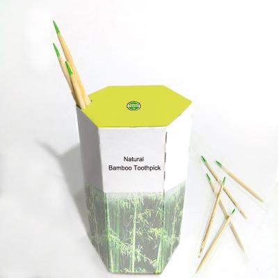 China Paper Bottle Cello Wrap Toothpicks Disposable Custom Packing Bamboo Undamaged Flavored Toothpicks for sale