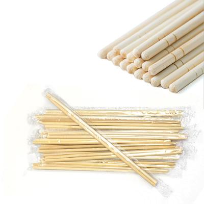 China Custom Bamboo Chopsticks China Disposable Eco Friendly Paper Wrapped Full Bamboo Chopsticks for sale