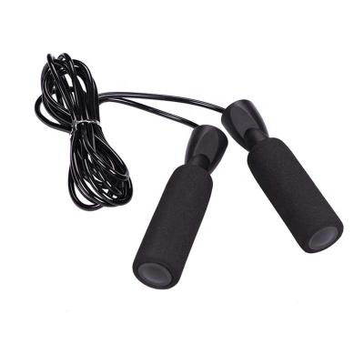 China Lightweight High Quality Fitness Gym PVC Jump Rope With Foam Handle for sale