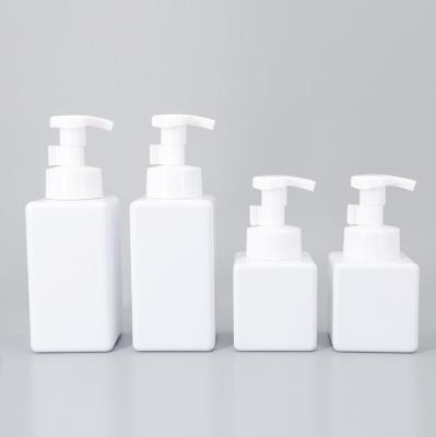 China Free Sample Quality 450ml 250ml PETG Empty Bottle Cosmetics Packing Plastic Lotion Bottle With PP Pump Dispenser for sale