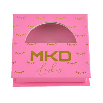 China Eco - Friendly False Eyelash Packaging Box Custom , Eyelash Box Packaging for sale