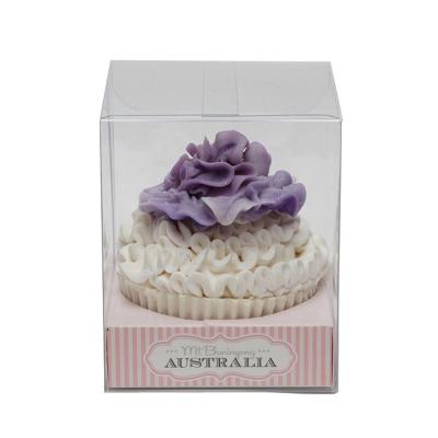 China Recycled Materials Recycle Promotional Clear Plastic Cupcake Boxes Wedding for sale