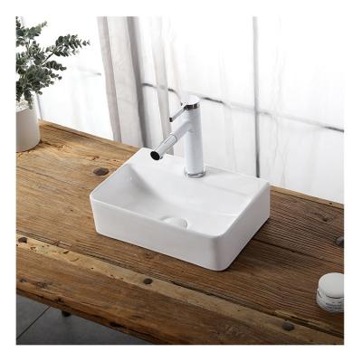 China Bathroom Modern Design White Free Standing Wash Basin For Sale for sale