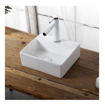 China China Supplier Wholesale Modern Portable Small Size Square Wash Basin for sale