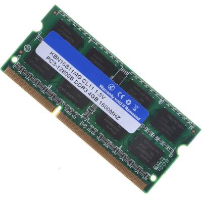 China Wholesale cheap LAPTOP 4gb 1600mhz ddr3 ram pc3-12800 RAM memory bulk computer storage for sale